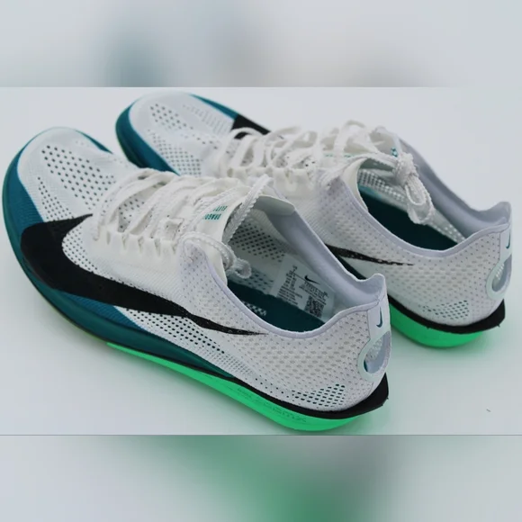 Nike ZoomX Dragonfly 2 Elite Track Spikes White Bright Spruce Men’s 7 FZ9315-102 - Picture 2 of 12